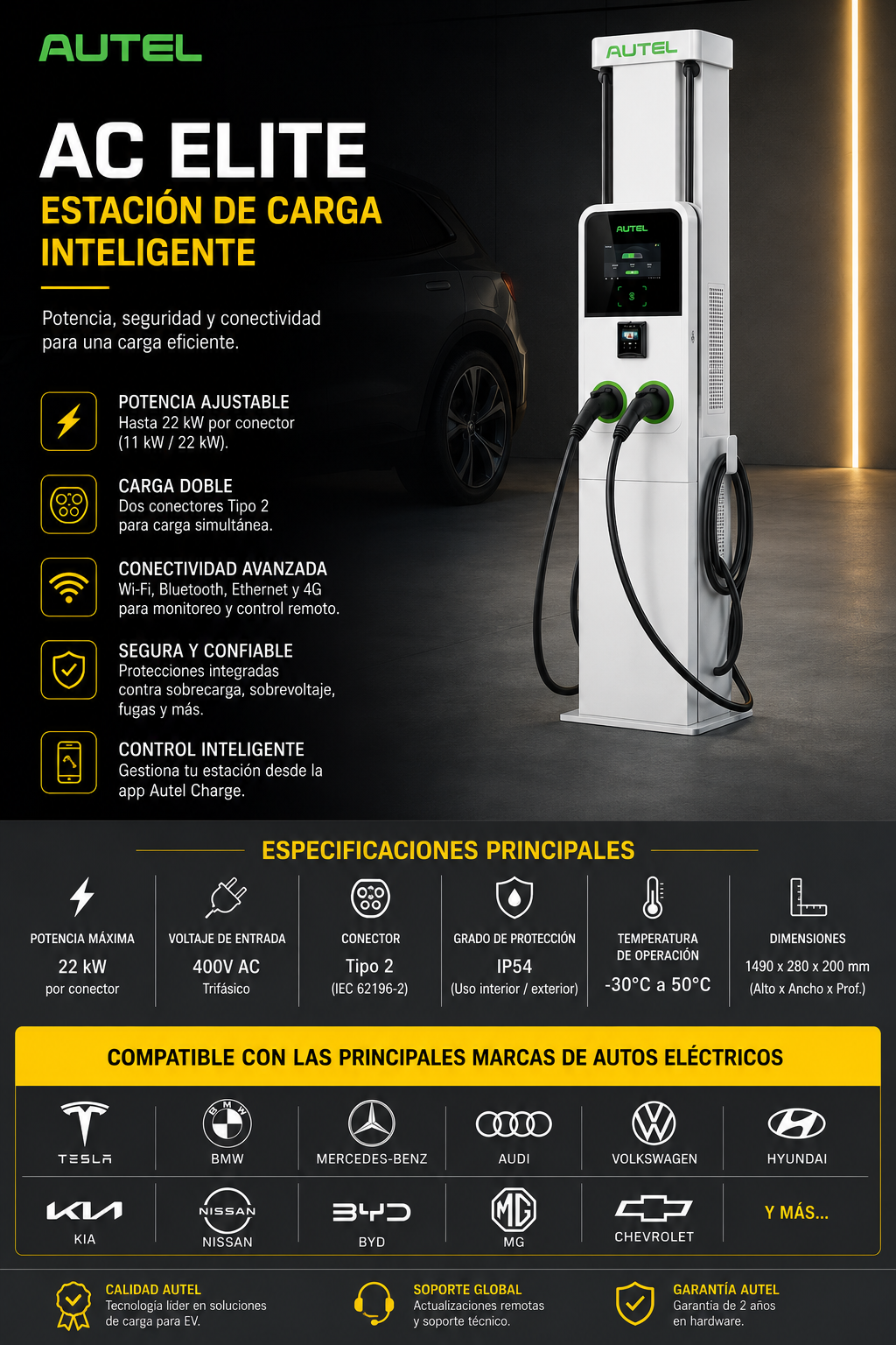 Cargador Autel AC Ultra - Image 4