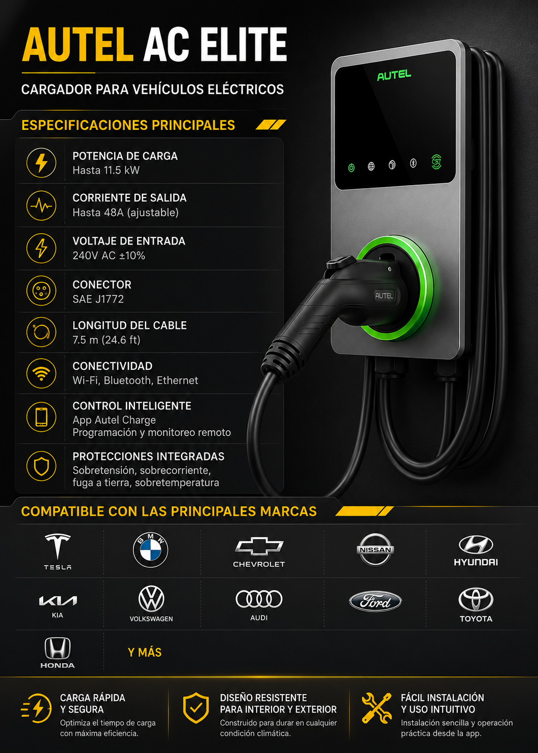 Cargador Autel AC Elite - Image 4